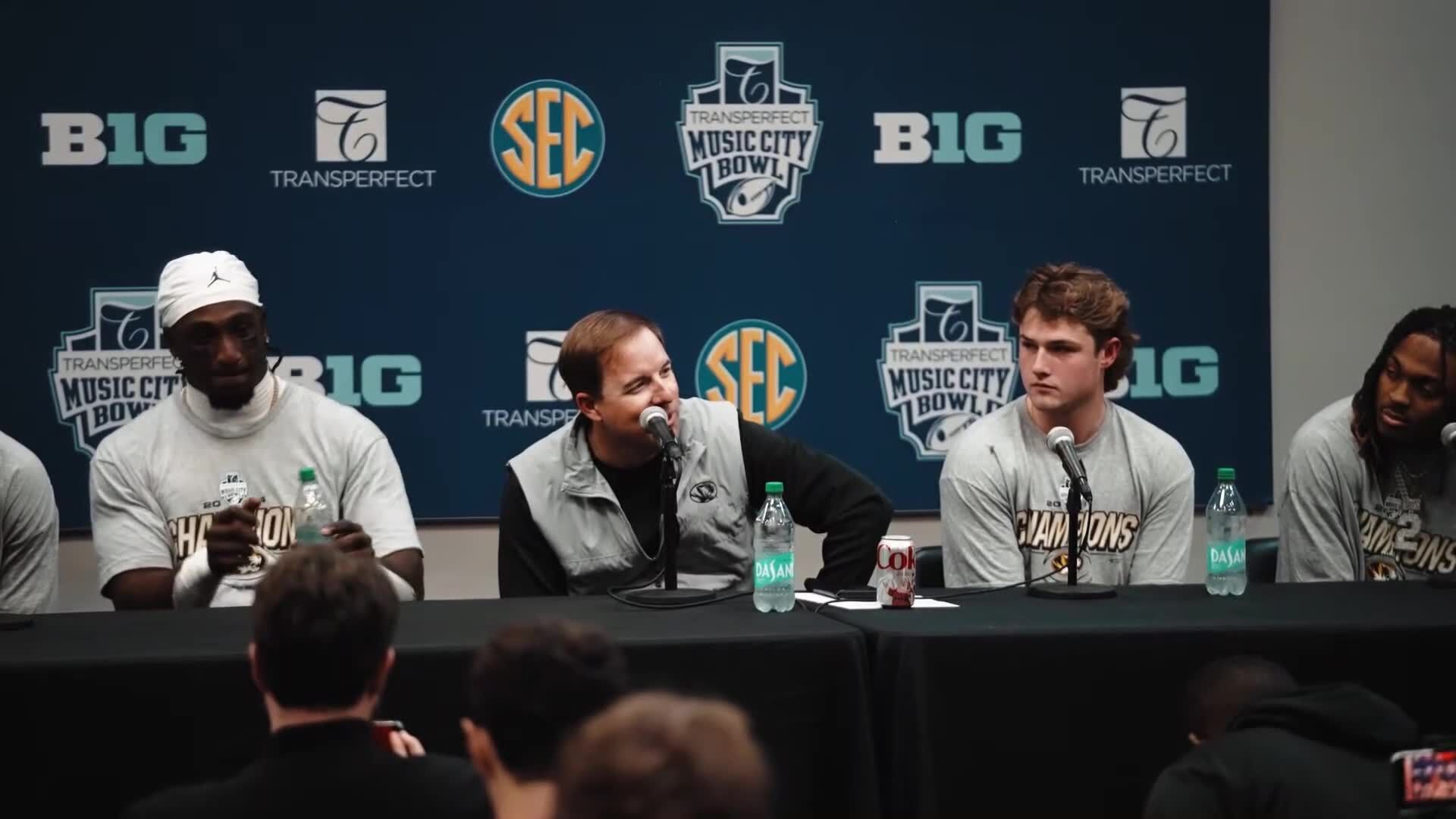 Mizzou's Eli Drinkwitz and players talk about legacy senior class leaves behind